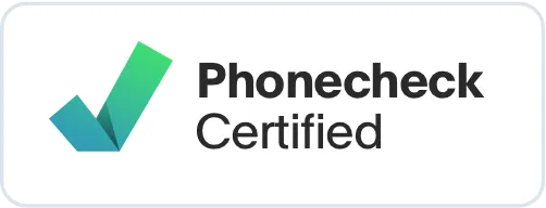 Phonecheck Certified — Brick on White