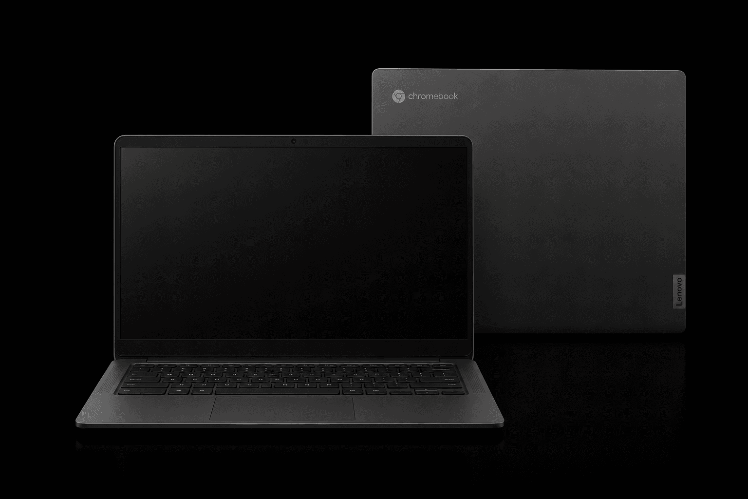 Chromebook — Lenovo Chromebook laptop on black