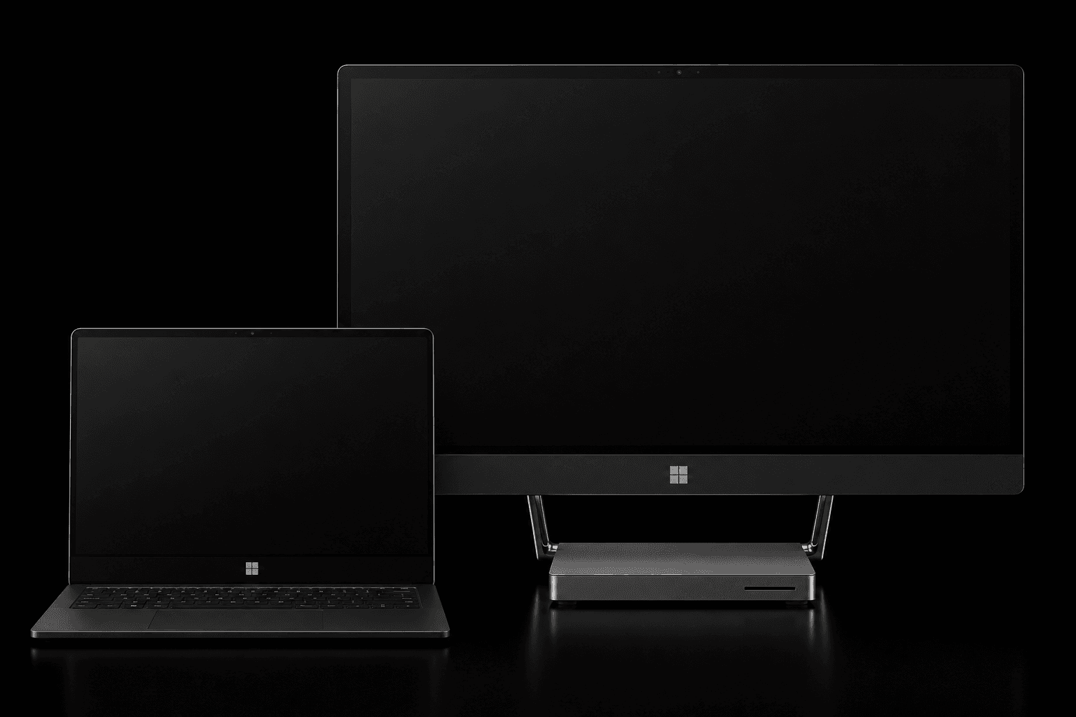 Windows devices — Surface laptop, Surface Studio, desktop